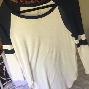 Pacsun Longsleeve Baseball Tee